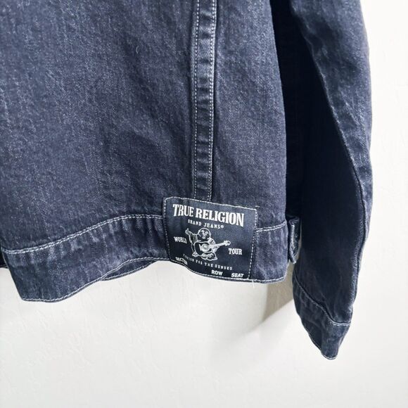 True Religion Jimmy Sherpa Jean Jacket - Picture 5 of 8